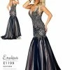 In Stock Envious Couture 1199 Navy Lace Chiffon Mermaid Pageant Dress Prom Gown 1 In Stock Envious Couture 1199 Navy Lace Chiffon Mermaid Pageant Dress Prom Gown