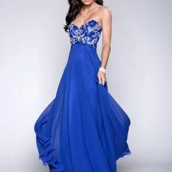 In Stock Ballgown Dresses Envious Couture 15037 Royal Sizes , 2 Prom Dress Pageant Gown