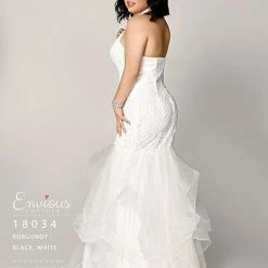 Envious Couture 18034 Sequin Prom Dress High Neckline Mermaid Halter 36 Envious Couture 18034 Sequin Prom Dress High Neckline Mermaid Halter