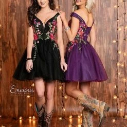 In Stock Envious Couture 1317 Size 6 Short Fit & Flare Floral Prom Dress Homecoming Country 7 In Stock Envious Couture 1317 Size 6 Short Fit & Flare Floral Prom Dress Homecoming Country