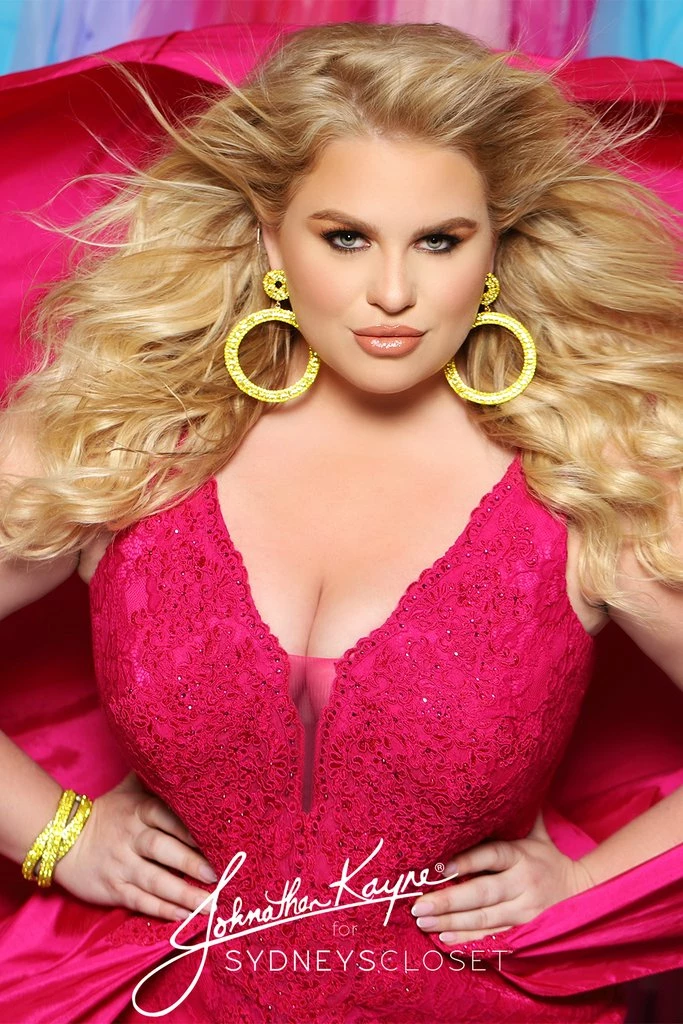 In Stock Long Sleeve Dresses Johnathan Kayne Sydney's Closet JK 2016 Size 24 Plus Size Lace Prom Dress Evening Gown 4 In Stock Long Sleeve Dresses Johnathan Kayne Sydney's Closet JK 2016 Size 24 Plus Size Lace Prom Dress Evening Gown