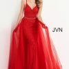 Discontinued Jovani JVN02260 Long Lace Embellished Belt Prom Dress Pageant Gown Tulle 2 Discontinued Jovani JVN02260 Long Lace Embellished Belt Prom Dress Pageant Gown Tulle