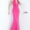 In Stock Jovani JVN02378 Size 4 Fuchsia Iridescent Shimmer Prom Dress Plunging Neckline Long Sleeve Dresses 2 In Stock Jovani JVN02378 Size 4 Fuchsia Iridescent Shimmer Prom Dress Plunging Neckline Long Sleeve Dresses