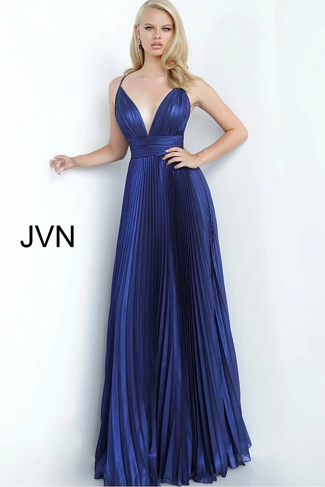 Discontinued Jovani JVN03061 Plunging Neckline Pleated Prom Dress Pageant Gown Evening Dress Ballgown Dresses 3 Discontinued Jovani JVN03061 Plunging Neckline Pleated Prom Dress Pageant Gown Evening Dress Ballgown Dresses