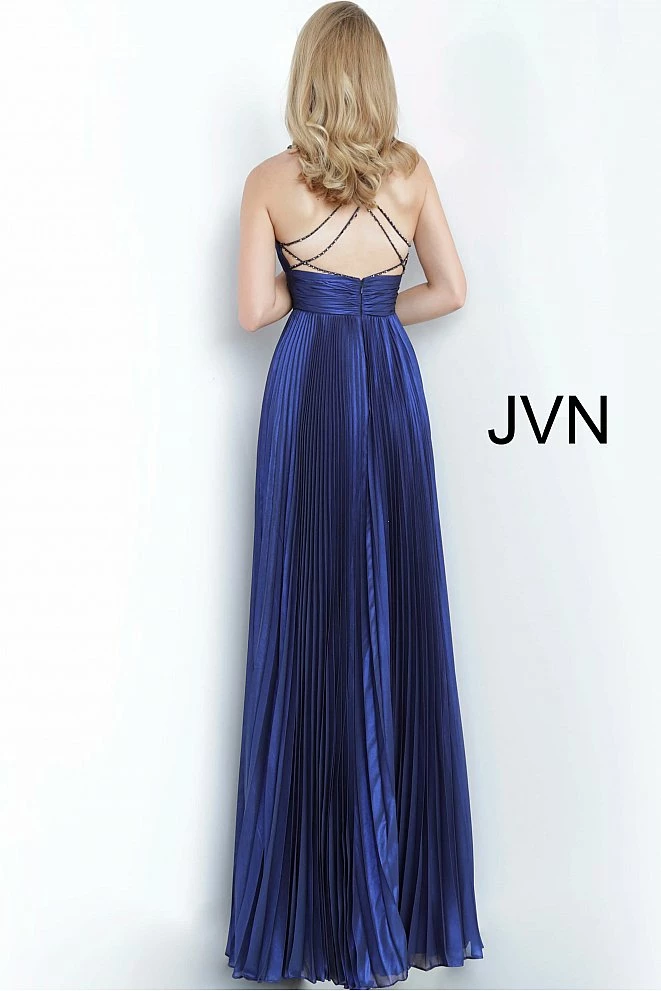 Discontinued Jovani JVN03061 Plunging Neckline Pleated Prom Dress Pageant Gown Evening Dress Ballgown Dresses 5 Discontinued Jovani JVN03061 Plunging Neckline Pleated Prom Dress Pageant Gown Evening Dress Ballgown Dresses
