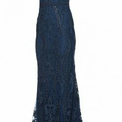 JVN By Jovani Jovani JVN03112 Long Fitted Embellished Lace Prom Dress Pageant Gown V Neck 12 JVN By Jovani Jovani JVN03112 Long Fitted Embellished Lace Prom Dress Pageant Gown V Neck