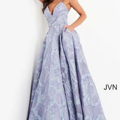 Discontinued Jovani JVN05738 V Neckline Open Back Corset Prom Dress Ball Gown Evening Dress Ballgown Dresses