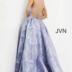 Discontinued Jovani JVN05738 V Neckline Open Back Corset Prom Dress Ball Gown Evening Dress Ballgown Dresses