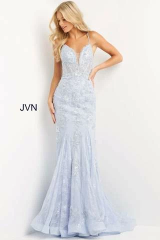 In Stock Mermaid Dresses Jovani JVN06475 Size 6, 12 Long Fitted Lace Mermaid Prom Dress Sheer Corset Backless Gown 9 In Stock Mermaid Dresses Jovani JVN06475 Size 6, 12 Long Fitted Lace Mermaid Prom Dress Sheer Corset Backless Gown