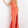 JVN By Jovani Backless Dresses Jvn07344 Straight Prom Pageant Gown