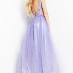 JVN By Jovani JVN07387 Long Ballgown Prom Pageant Gown Ballgown Dresses