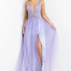 JVN By Jovani JVN07387 Long Ballgown Prom Pageant Gown Ballgown Dresses