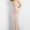 JVN By Jovani JVN07594 Long Straight Sequin Prom Dress Pageant Gown Iridescent Formal 2 JVN By Jovani JVN07594 Long Straight Sequin Prom Dress Pageant Gown Iridescent Formal
