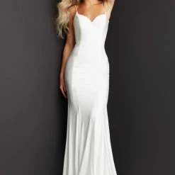 JVN By Jovani JVN07643 Long Straight Prom Pageant Gown