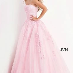 JVN By Jovani Jovani JVN1831 Long Embroidered Tulle Ball Gown Prom Dress Wedding Dress 21 JVN By Jovani Jovani JVN1831 Long Embroidered Tulle Ball Gown Prom Dress Wedding Dress