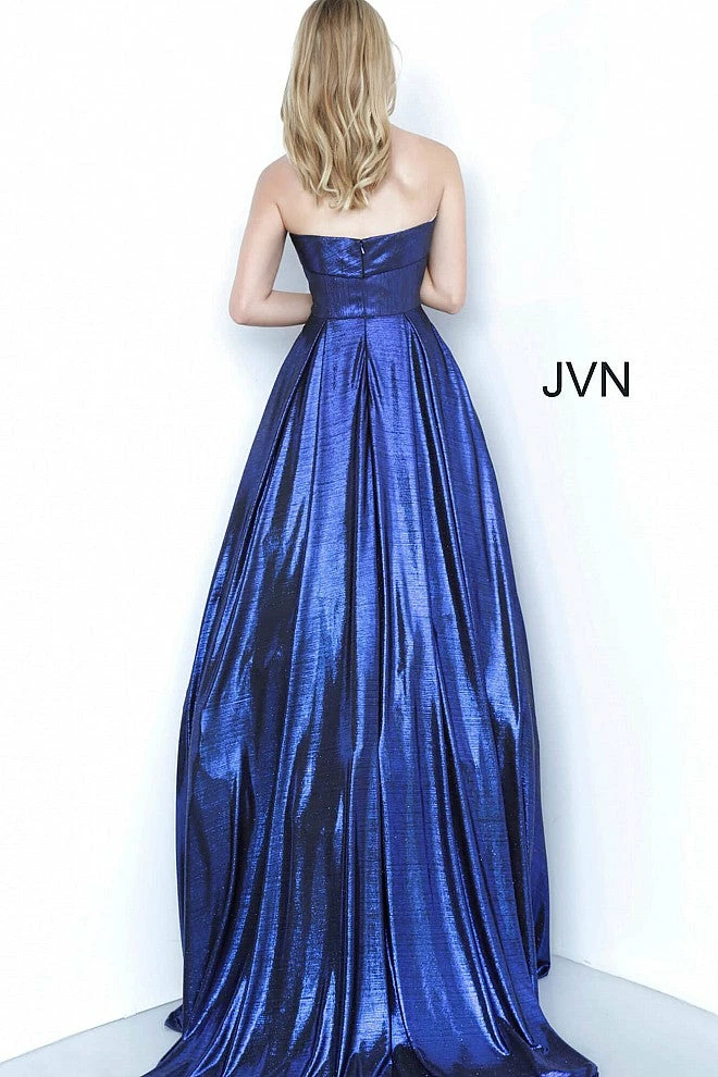 In Stock Jovani JVN2392 Size 10 Metallic Gold Ballgown Shimmer Prom Dress Iridescent Gown 6 In Stock Jovani JVN2392 Size 10 Metallic Gold Ballgown Shimmer Prom Dress Iridescent Gown