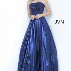 In Stock Jovani JVN2392 Size 10 Metallic Gold Ballgown Shimmer Prom Dress Iridescent Gown 9 In Stock Jovani JVN2392 Size 10 Metallic Gold Ballgown Shimmer Prom Dress Iridescent Gown