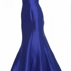 JVN By Jovani Jovani JVN3245 Long Fitted Off The Shoulder Prom Dress Mermaid Pageant Gown Mermaid Dresses