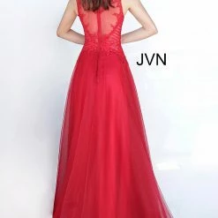 Discontinued Jovani JVN3896 Embroidered Bodice Tulle Prom Dress Ballgown Dresses 9 Discontinued Jovani JVN3896 Embroidered Bodice Tulle Prom Dress Ballgown Dresses