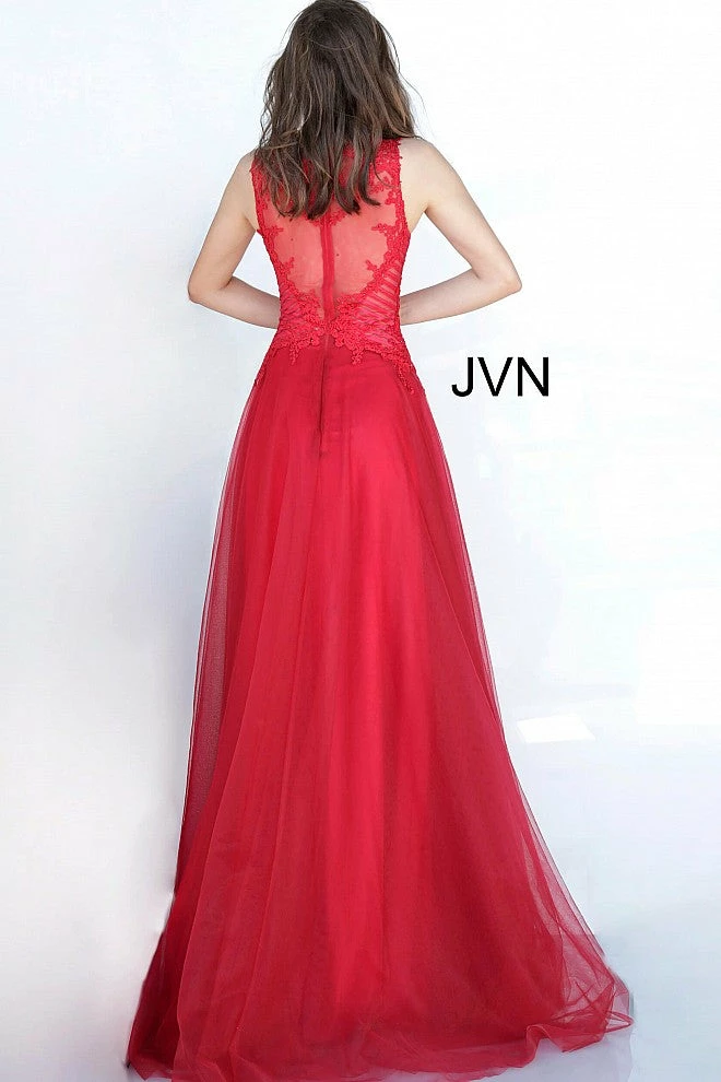 Discontinued Jovani JVN3896 Embroidered Bodice Tulle Prom Dress Ballgown Dresses 6 Discontinued Jovani JVN3896 Embroidered Bodice Tulle Prom Dress Ballgown Dresses