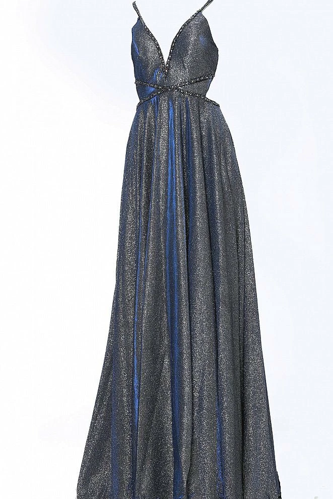 Discontinued Jovani JVN4280 Long Iridescent Shimmer Prom Dress Open Back V Neckline 8 Discontinued Jovani JVN4280 Long Iridescent Shimmer Prom Dress Open Back V Neckline