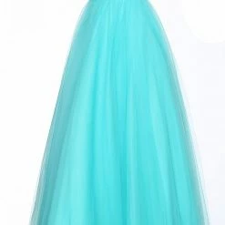 JVN By Jovani Jovani JVN52131 Prom Dress Ballgown Embellished Bodice Tulle Skirt Pageant Dresses Ballgown Dresses