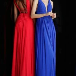 In Stock Jovani JVN52179 Size 6 Royal Prom Dress Pageant Gown A Line Mesh Evening Gown 16 In Stock Jovani JVN52179 Size 6 Royal Prom Dress Pageant Gown A Line Mesh Evening Gown