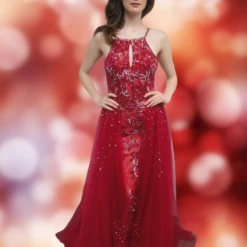 In Stock Backless Dresses Jovani JVN55060 Keyhole Neckline Prom Dress Size 00 Burgundy Embellished 7 In Stock Backless Dresses Jovani JVN55060 Keyhole Neckline Prom Dress Size 00 Burgundy Embellished