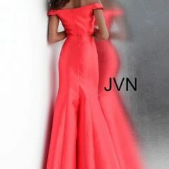 In Stock Mermaid Dresses Jovani JVN 58068 White Size 2 Prom Dress Pageant Gown Mermaid Two Piece