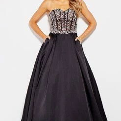 In Stock Jovani JVN59137 Size 2, 10 Royal Prom Dress Crystal Ballgown Satin Ballgown Dresses 9 In Stock Jovani JVN59137 Size 2, 10 Royal Prom Dress Crystal Ballgown Satin Ballgown Dresses