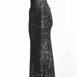 In Stock Jovani JVN60139 Blush Shimmer Prom Dress Long Glitter Gown Off The Shoulder Size 6 Long Sleeve Dresses