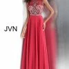 In Stock Jovani JVN 60451 Sleeveless Sheer Beaded High Neckline Prom Dress Size 2 Long Sleeve Dresses 1 In Stock Jovani JVN 60451 Sleeveless Sheer Beaded High Neckline Prom Dress Size 2 Long Sleeve Dresses