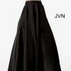 In Stock Jovani JVN60696 Size 16 Black Prom Dress Ball Gown With Pockets A Line Plus Sized