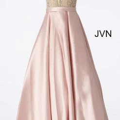 In Stock Jovani JVN60696 Size 0, 2, 8 Royal Ballgown A Line Prom Dress Plunging Neckline Ballgown Dresses 30 In Stock Jovani JVN60696 Size 0, 2, 8 Royal Ballgown A Line Prom Dress Plunging Neckline Ballgown Dresses