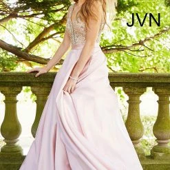 In Stock Jovani JVN60696 Size 0, 2, 8 Royal Ballgown A Line Prom Dress Plunging Neckline Ballgown Dresses 21 In Stock Jovani JVN60696 Size 0, 2, 8 Royal Ballgown A Line Prom Dress Plunging Neckline Ballgown Dresses