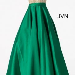 In Stock Jovani JVN60696 Size 0, 2, 8 Royal Ballgown A Line Prom Dress Plunging Neckline Ballgown Dresses 31 In Stock Jovani JVN60696 Size 0, 2, 8 Royal Ballgown A Line Prom Dress Plunging Neckline Ballgown Dresses