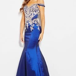 In Stock Jovani JVN 61193 Size 2 Off The Shoulder Mermaid Prom Dress Pageant Gown Mermaid Dresses 11 In Stock Jovani JVN 61193 Size 2 Off The Shoulder Mermaid Prom Dress Pageant Gown Mermaid Dresses