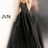 Discontinued Jovani JVN62510 Beaded Bodice Prom Dress With Pockets Ballgown A Line