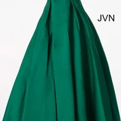 JVN By Jovani Ballgown Dresses Jovani JVN62633 Strapless Straight Neckline Prom Dress Ballgown