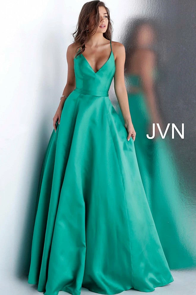JVN By Jovani Jovani JVN66673 Lace Up Open Back Prom Dress Ball Gown A Line Evening Gown Ballgown Dresses 7 JVN By Jovani Jovani JVN66673 Lace Up Open Back Prom Dress Ball Gown A Line Evening Gown Ballgown Dresses