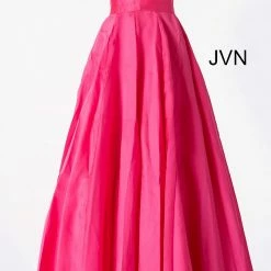 JVN By Jovani Jovani JVN66673 Lace Up Open Back Prom Dress Ball Gown A Line Evening Gown Ballgown Dresses 32 JVN By Jovani Jovani JVN66673 Lace Up Open Back Prom Dress Ball Gown A Line Evening Gown Ballgown Dresses