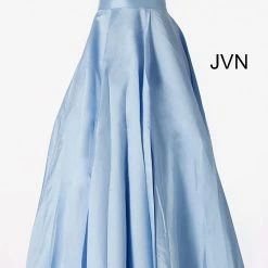 JVN By Jovani Jovani JVN66673 Satin Ball Gown Prom Dress Pleated Skirt V Neck Spaghetti Straps Ballgown Dresses 33 JVN By Jovani Jovani JVN66673 Satin Ball Gown Prom Dress Pleated Skirt V Neck Spaghetti Straps Ballgown Dresses