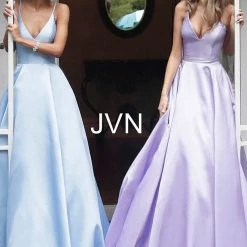 JVN By Jovani Jovani JVN66673 Lace Up Open Back Prom Dress Ball Gown A Line Evening Gown Ballgown Dresses 24 JVN By Jovani Jovani JVN66673 Lace Up Open Back Prom Dress Ball Gown A Line Evening Gown Ballgown Dresses