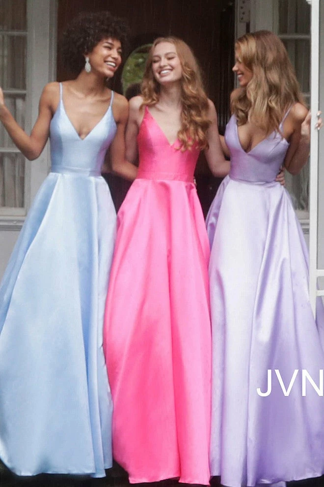 JVN By Jovani Jovani JVN66673 Lace Up Open Back Prom Dress Ball Gown A Line Evening Gown Ballgown Dresses 3 JVN By Jovani Jovani JVN66673 Lace Up Open Back Prom Dress Ball Gown A Line Evening Gown Ballgown Dresses