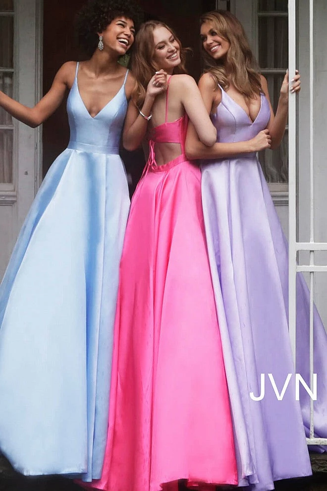 JVN By Jovani Jovani JVN66673 Lace Up Open Back Prom Dress Ball Gown A Line Evening Gown Ballgown Dresses 12 JVN By Jovani Jovani JVN66673 Lace Up Open Back Prom Dress Ball Gown A Line Evening Gown Ballgown Dresses