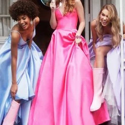 JVN By Jovani Jovani JVN66673 Lace Up Open Back Prom Dress Ball Gown A Line Evening Gown Ballgown Dresses 30 JVN By Jovani Jovani JVN66673 Lace Up Open Back Prom Dress Ball Gown A Line Evening Gown Ballgown Dresses