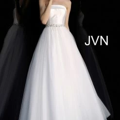 In Stock Ballgown Dresses Jovani JVN66687 Size 0 Red Prom Dress Pageant Gown Straight Lapel Neck Ballgown 9 In Stock Ballgown Dresses Jovani JVN66687 Size 0 Red Prom Dress Pageant Gown Straight Lapel Neck Ballgown