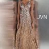 Discontinued Jovani JVN66727 Sequin Embellished Prom Dress V Neck Evening Gown Ballgown Dresses