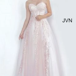 JVN By Jovani Jovani JVN66970 Long Lace Embellished Ball Gown Prom Dress Tulle Sweetheart Ballgown Dresses 18 JVN By Jovani Jovani JVN66970 Long Lace Embellished Ball Gown Prom Dress Tulle Sweetheart Ballgown Dresses