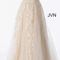 JVN By Jovani Jovani JVN66970 Long Lace Embellished Ball Gown Prom Dress Tulle Sweetheart Ballgown Dresses 29 JVN By Jovani Jovani JVN66970 Long Lace Embellished Ball Gown Prom Dress Tulle Sweetheart Ballgown Dresses